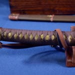 SOLD WW2 JAPANESE ARMY OFFICER'S SHIN GUNTO SWORD…....WITH COMPANY GRADE TASSEL.....VERY CRISP!!!