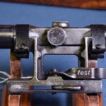 SOLD VERY EARLY BERLIN LUBCKER E/214 CODED G.43 ZF4 SCOPE MOUNT & EARLY DOW CODED ZF4 SCOPE...SUPER RARE!!!