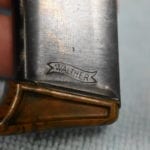 SOLD M249 WALTHER PPK FINGER REST MAG WALTHER BANNER MARKED