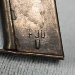 M249 RARE LATE WAR U MARKED JVD P.38 MAGAZINE