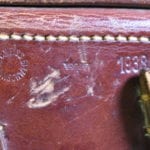 H980 BEAUTIFUL CORDOVAN 1938 GERMAN ARMY LUGER HOLSTER....C. WEISS BRAUNSCHWIEG.....SCREAMER!!!