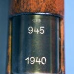 SOLD RARE EARLY WALNUT STOCKED GERMAN WW2 945 CODE 1940 G.33/40 CARBINE……ALL MATCHING…VERY HARD TO FIND!!!
