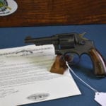 SOLD US WW2 SMITH & WESSON VICTORY MODEL REVOLVER....38 SPECIAL....SHIPPED 9/1942 TO THE MARITIME COMMISSION IN SAN FRANCISCO...MINT!!!