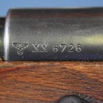 1942 XX MILITARY DISTRICT ( GRAUDENZ HZa, DANZIG) BUILT K98k RIFLE