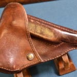 JAPANESE TYPE 94 HOLSTER...LEATHER.......DATED 18.1 JAN, 1943......SUPER NICE!!!