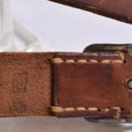 UNISSUED JAPANESE TYPE 99 LEATHER RIFLE SLING