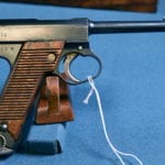 SOLD VERY EARLY 5.1 DATE (JAN, 1930) KOKURA ARSENAL TYPE 14 NAMBU PISTOL.....LARGE TRIGGER GUARD UPGRADE...MATCHING MAG!!!