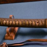 SOLD WW2 ERA JAPANESE ARMY OFFICERS SHIN GUNTO SWORD.....HAND FORGED GEN DAITO BLADE....27 INCHES LONG....BY KANE  MITSU....PREMIUM EXAMPLE