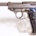 SOLD SCARCE NAZI/FRENCH SVW 45 P.38 PISTOL, TRUE GRAY GHOST, WaA135 PROOFED ON THE FACTORY FLOOR, FRENCH FINAL PROOFS, MINT CRISP VET BRINGBACK!