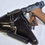 SOLD EXCEPTIONAL byf42 “BROWN WIDOW” LUGER……… MINT CRISP STUNNING RIG…..SCREAMER HOLSTER ALL YOU NEED IN A NAZI LUGER!!!