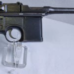 SOLD WWI GERMAN ARMY ISSUE MAUSER 1896/12 “BROOMHANDLE” PISTOL….. 7.63 m/m…..VERY SHARP!!!