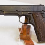 sold US WW2 ITHACA 1911A1 US ARMY SERVICE PISTOL......LATE WAR JUNE, 1945 PRODUCTION.....NICE!