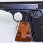SOLD  RARE 1940 EARLY NAZI OCCUPATION PRODUCED FN MODEL 1910 PISTOL, MINT SHARP!