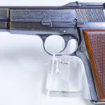 SOLD IMPORTANT & RARE NAZI SLOTTED TANGENT FN HI POWER PISTOL….WaA613 INSPECTED....SUB-VARIANT 1.... SEPT, 1940......MINT SHARP!!!