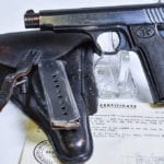 EXTREMELY SCARCE & ULTRA RARE WALTHER MODEL 6 PISTOL....FULLY RIGGED OUT WITH CAPTURE PAPERS!!!