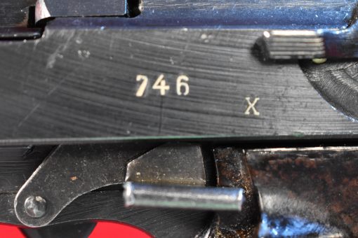 SOLD MON OCT 20, ULTRA RARE FN FRAME SPREEWERKE cyq P.38 PISTOL….”x” BLOCK ASSEMBLED WITH FN e/140 FRAME, cyq RARITY! - Image 6