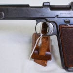 RARE 1912 STEYR HAHN ROMANIAN CONTRACT PISTOL.......1914 DATED & SLOTTED VARIATION.......SELDOM EVER SEEN!!!