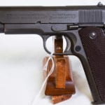 SOLD US WW2 COLT 1911A1 US ARMY PISTOL…MAY,1942 PRODUCTION….WB CARTOUCHED… MATCHING SLIDE….MINT CRISP!!!