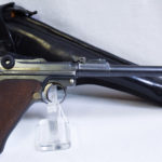 SOLD 11-21 SCARCE WIEMAR/NAZI ERA 1918/1920 LANGE P.08 "ARTILLERY LUGER" WITH ORIGINAL 1917 HOLSTER, VERY SHARP!