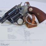 SOLD VERY SCARCE U.S. WW2 ISSUED COLT DETECTIVE SPECIAL……1944 O.S.S. ISSUED……WITH COLT LETTER!!!