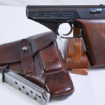 SOLD,  MAUSER HSc PISTOL, RARE VERY EARLY PRODUCTION TEST EAGLE & SMALL E/655 WAFFENAMT, RARE 1940 WAFFENAMTED GECO HOLSTER, FULL RIG!