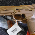Sold  ACTUAL GENUINE US ARMY ISSUED SIG M17 SERVICE PISTOL, LOW SERIAL #, ORIGINAL INITIAL TRIALS DEPLOYMENT PISTOL USED IN IRAQ, AFGHANISTAN AND OTHER SHIT HOLES! THE REAL DEAL!
