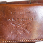 SOLD ULTRA RARE AKAH BROWN THEUERMANN DROPPING HOLSTER FOR THE WALTHER PP PISTOL
