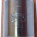 SOLD , VERY RARE MAUSER 1933 MODEL 98, BANNER K RIFLE, SA. ISSUE Ch.d.A. MARKED ON THE STOCK, MATCHING WITH CAPTURE PAPERS!