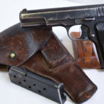 SOLD WW2 SOVIET 1940 TT-33 TULA TOKAREV PISTOL, WITH MATCHING MAG, FULL RIG IN GERMAN MODIFIED HOLSTER, SHARP!