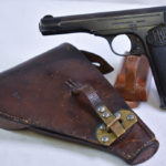 SOLD, DUTCH PISTOOL M25 No.2 ( FN MODEL 1922 ), WITH SCARCE HOLSTER TOO! VERY SHARP!