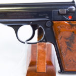 SOLD EXCEPTIONAL & RARE 1941 LUFTWAFFE ISSUE WALTHER PPK PISTOL, WAFFENAMTED WaA359, WITH MATCHING MAG! MINT!