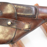 SOLD BEAUTIFUL BROWN AKAH ANUSHATT HOLSTER FOR THE WALTHER PPK PISTOL