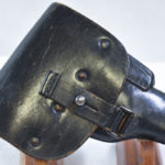 SOLD, ULTRA RARE EARLY WALTHER PPK RSHA / SS ISSUED THEUERMANN DROPPING HOLSTER, MINT!