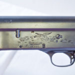 SOLD , WW2 REMINGTON MODEL 11 RIOT SHOTGUN, EARLY PRODUCTION WITH GAME SEEN VERY SHARP!