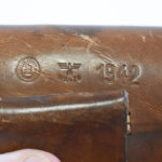SOLD  1942 Nazi Cz27 Holster Tan Leather, Nice!