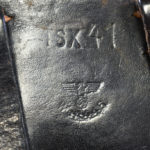 SOLD 1941 P.38 HARDSHELL HOLSTER, Very Rare Maker fsx41 Albin Scholle. NICE!