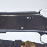 SOLD US WW2 WINCHESTER MODEL 97 TRENCH SHOTGUN, 1943 PRODUCTION, GHD CARTOUCHED, VERY SHARP!