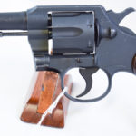 SOLD RARE US WW2 COLT COMMANDO .38 SPEC. REVOLVER, 1944 MASSACHUSETTS NAT GUARD ISSUE, MINT CRISP!