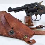 SOLD SMITH & WESSON "RED LETTER" NAVY VICTORY MODEL REVOLVER, NAVAL AIR CREW ISSUE,FULLY RIGGED OUT!