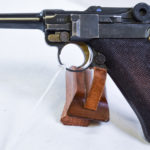 SOLD  RARE & IMPORTANT 1914 ERFURT P.08 LUGER PISTOL, 1 MATCHED MAG,  RAREST PRODUCTION ONLY 7,000 MADE, VERY SHARP!
