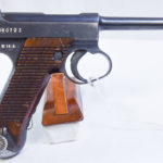 SOLD JAPANESE WW2 TYPE 14 NAMBU PISTOL, 18.6 DATE (JUNE, 1943) ALL MATCHING OUTSTANDING EXAMPLE!