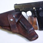 SOLD  SCARCE FRENCH/NAZI UNIQUE 17 PISTOL, WITH HOLSTER, VERY SHARP!