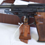 SOLD, WALTHER 1998 HEERES PISTOLE P.38, 60th ANNIVERSARY SERIAL #50, ULTRA RARE WITH STEEL FRAME NEW IN BOX!