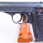 SOLD  EXCEPTIONAL WALTHER PP PISTOL, MID WAR WAFFENAMTED, MILITARY FINISH, MINT CRISP!