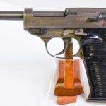 SOLD  THE "GRAY GHOST" MAUSER SVW 45 P.38 PISTOL……NAZI ISSUE F BLOCK, ALL PHOSPHATE FINISH, MINT!