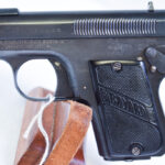 SOLD  SCARCE & EXCEPTIONAL WW1 ERA 1908 PIEPER BAYARD VEST POCKET PISTOL IN .32ACP, TINIEST .32 AUTO! END OF SUMMER SALE!