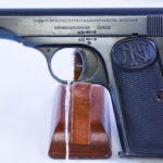 SOLD "THE VERY GUN THAT STARTED WWI", 1913 PRODUCTION FN MODEL 1910 PISTOL, SCARCE .380 CALIBER, VERY CRISP CONDITION!