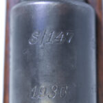 SOLD  VERY RARE 1936 J.P. SAUER CODE S/147 K98k MAUSER RIFLE, ALL MATCHING, SCARCE EARLY RIFLE!