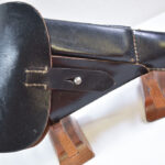 SOLD GERMAN WWII  gxy 1944 (Gebruder Klinge, Dresden) P.38 SOFT SHELL HOLSTER, MINT UNISSUED