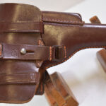 Sold, jhg-Gustav Genschow & Co. 1943 Luftwaffe dropping holster for FN 1922 pistol, MINT!
